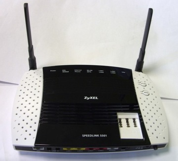 ZyXEL Speedlink 5501 ISDN WLAN IP WAN модем-маршрутизатор