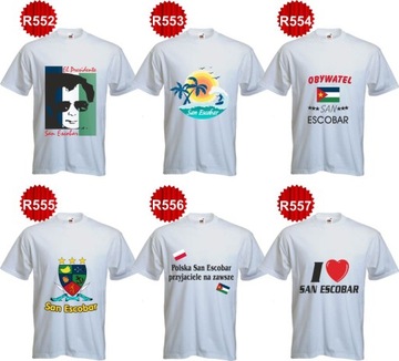 Koszulka T-shirt PREZENT nadruk San Escobar
