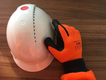 KASK BUDOWLANY BIAŁY