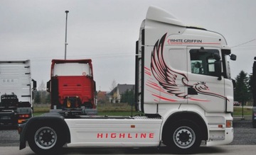 НАКЛЕЙКИ SCANIA R TOPLINE HIGHLINE НАКЛЕЙКА ГРИФОН