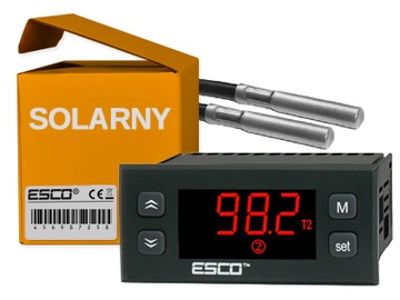 Sterownik SOLARNY do kolektora słonecznego regulator różnicowy kolektorów