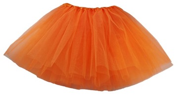 *SPÓDNICZKA TIULOWA SPÓDNICA TUTU 40 CM pomarańcz