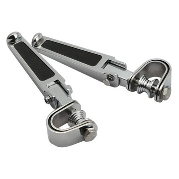 ХРОМИРОВАННЫЕ ПОДНОжки ДЛЯ КОЛЯСКИ С защитными дугами