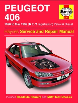 PEUGEOT 406 (1996-1999) INSTRUKCJA NAPRAW