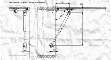 ПНЕВМАТИЧЕСКИЙ ПОДЪЕМНИК. для капота MINI - капот 80N