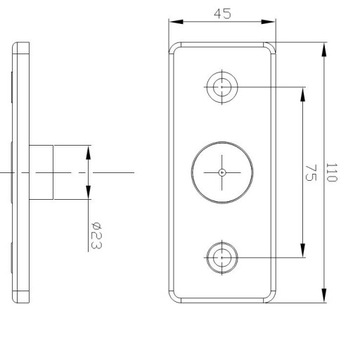 СВЕТОДИОДНЫЙ ГАБАРИТНЫЙ ФОНАРЬ 12/24В БЕЛЫЙ