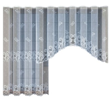 FIRANA ŻAKARDOWA 250x200 długa z taśmą