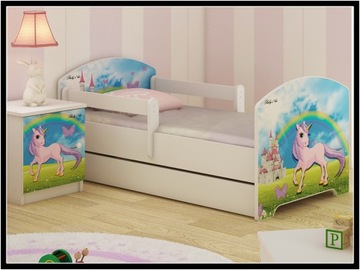 Детская кроватка с ящиком 160Х80 BABY BOO PB PK