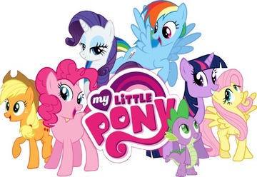 My Little Pony wzór nr 3 rozmiar 70x50 cm