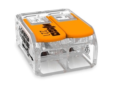 WAGO УНИВЕРСАЛЬНЫЙ БЫСТРОСОЕДИНИТЕЛЬ 2x0,5-6 мм² 50 шт.