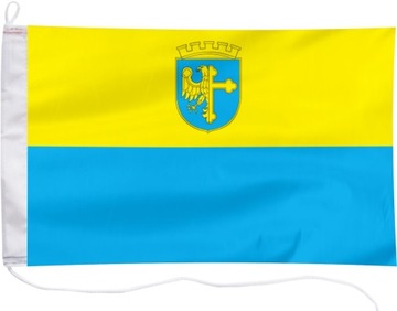 Flaga Opola z herbem Opole bandera jachtowa 45x30