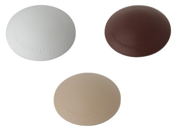 Odbojnik samoprzylepny odbój do drzwi ścienny brąz