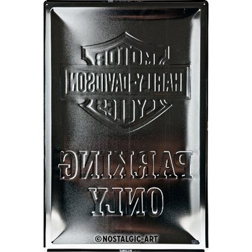 Металлическая вывеска HARLEY-DAVIDSON BIKER BABE