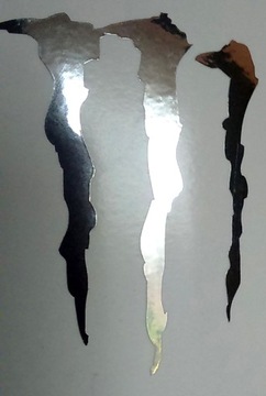MONSTER PAZUR CHROM LUSTO CHROME METALIK Naklejka