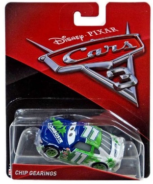 CHIP GEARINGS auto nr 11 Disney Auta 3 Cars Mattel