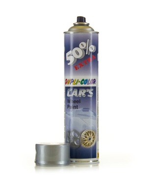 MOTIP DC SREBRNY LAKIER SPRAY DO FELG AKRYL 600 ml