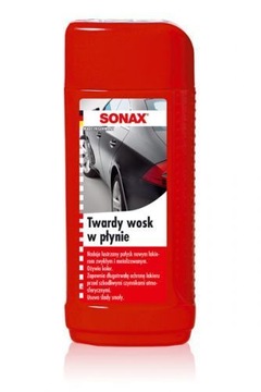 SONAX Twardy wosk w płynie nabłyszcza lakier 250ml