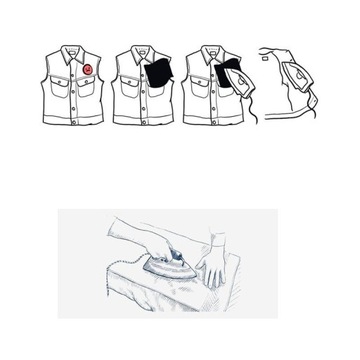 МОТОЦИКЛОВАЯ ЖЕЛЕЗНАЯ НАШИВКА НА КУРТКУ-ЖИЛЕТ