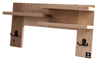 75 cm PRODUCENT WIESZAK ŚCIENNY DREWNO LITE WDC-64