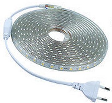 TAŚMA LED 230V barwa BIAŁA NEUTRALNA SMD 5050 1 metr Na zewnątrz wytrzymała