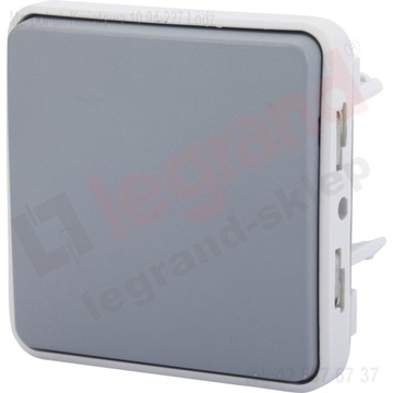 фото ориг. №3, Single switch classic legrand shades of gray 069540