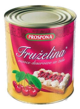 FRUŻELINA WIŚNIA W ŻELU PROSPONA 380 G
