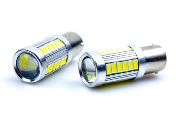 LED ŻARÓWKA P21W 12-24v DZIENNE POZYCYJNE STOPU