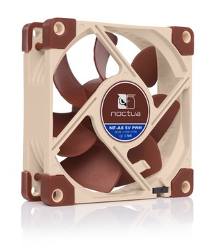 ВЕНТИЛЯТОР NOCTUA NF-A8 5 В ШИМ 4-контактный 80 мм 2200 об/мин