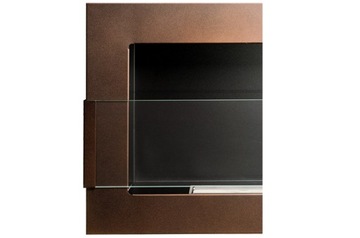 фото ориг. №8, Biofireplace 900x400 brown matte with glass suspended high quality