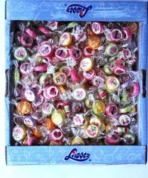 CUKIERKI ROKSY MINI LIZACZKI DESENIOWE - 1,5KG
