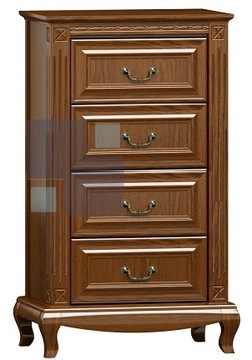 Komoda z szufladami, el. drewna, drewniane KH