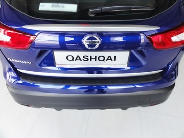 НАКЛАДКА НА ЗАДНИЙ БАМПЕР NISSAN QASHQAI