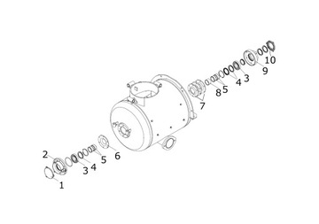 Задняя крышка Brinkmann Putzmeister Mixokret