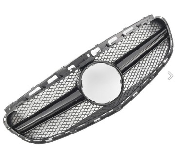 GRILL MERCEDES W212 S212 12-16 E63 LOOK AMG BLACK