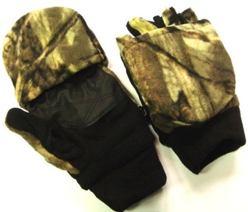 RĘKAWICZKI POLAROWE CAMO Z MAGNESEM XXL RUNOS