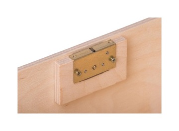 Drevená krabička na svadobné obálky kľúč