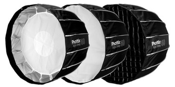 softbox Phottix Raja Quick-Folding Octa Hexa Deep 60cm BOWENS EPROFOTO ELIN