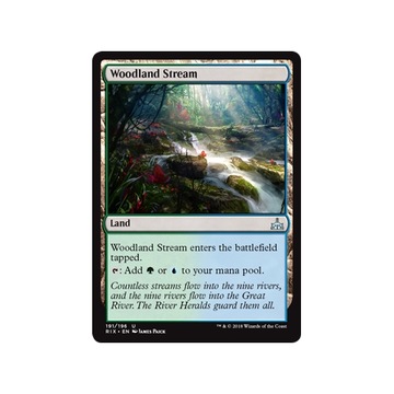 MTG 4x Woodland Stream (Uncommon)