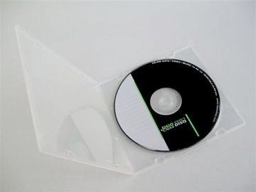 DVD x 1 коробки для компактных 5 мм чистые 25 ПК