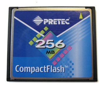 Karta Compact Flash CF 256MB PRETEC