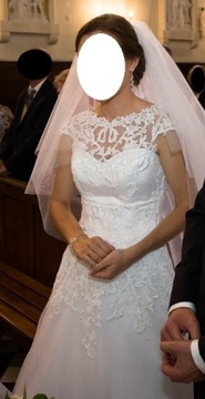 Suknia ślubna w stylu Francesca Monica Loretti