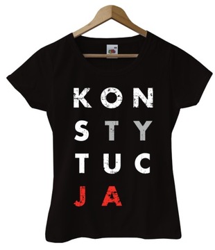 KONSTYTUCJA koszulka damska t-shirt roz. L