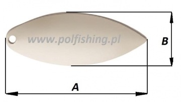 PALETKI skrzydełka WILLOW roz.1 Long MM 10-sztuk