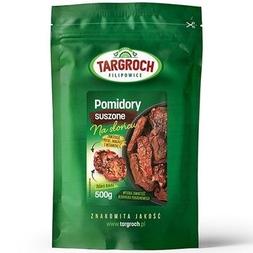 POMIDORY SUSZONE na Słońcu 500 g TARGROCH