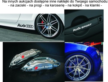 Audi Exclusive naklejka na zacisk BIG BRAKE