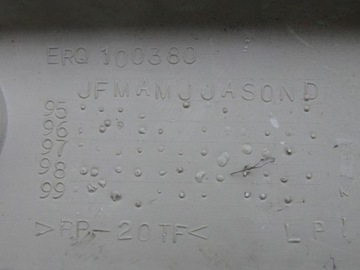 ROVER 25 MG ZR 99-06 LIŠTA KRYT VÍKO KUFRU ZADNÍ HB