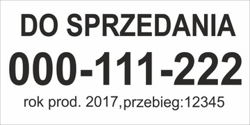 SPRZEDAM ZAMIENIE magnes na samochód auto 2szt.