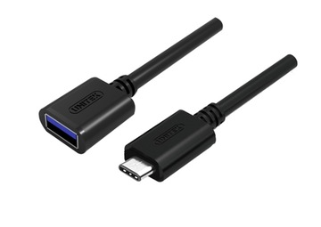 АДАПТЕР UNITEK USB TYPE-C - USB A, M/F, 0,15M