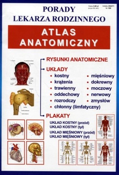 Porady lekarza rodzinnego Atlas anatomiczny Praca zbiorowa