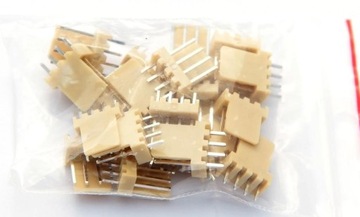 Wtyk prosty do druku CRIMP 4PIN 2,54mm 20szt.